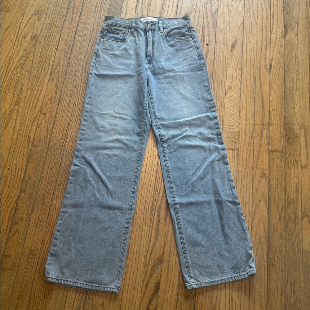 Aritzia Denim Forum Farrah high rise wide leg jeans 26